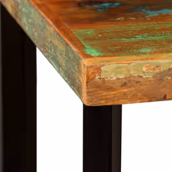 vidaXL Solid Reclaimed Wood Bar Table Kitchen Dining Furniture Multi Sizes - 60 x 60 x 107 cm