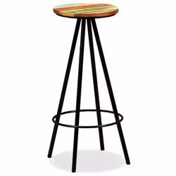 vidaXL Bar Stools Breakfast Kitchen Dining Room Counter Chair Bistro Chair - 2 pcs - Additional view 10