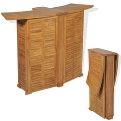 VidaXL 43804 outdoor table Brown