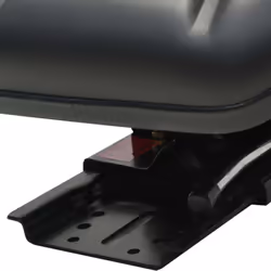 vidaXL Tractor Seat with Suspension Black Farming Machine Digger Dumper Part - Additional view 2