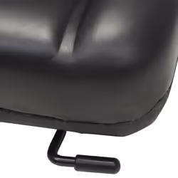 vidaXL Forklift & Tractor Seat with Adjustable Backrest Black Digger Part - Additional view 4
