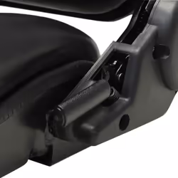 vidaXL Forklift & Tractor Seat with Adjustable Backrest Black Digger Part - Additional view 5