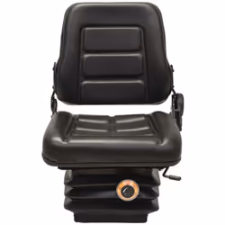 vidaXL Forklift & Tractor Seat with Suspension and Adjustable Backrest - Additional view 2