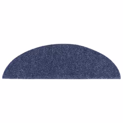 vidaXL 15x Self-adhesive Stair Mats Needle Punch 56x17x3cm Blue Tread Rugs - Additional view 4