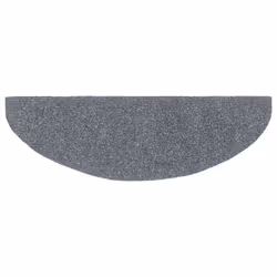 vidaXL 15x Self-adhesive Stair Mats Needle Punch 65x21x4cm Light Grey Rugs - Additional view 4