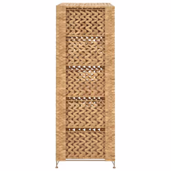 vidaXL Storage Unit with 6 Baskets 47x37x100cm Water Hyacinth Drawer Cabinet - Additional view 8