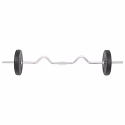 vidaXL Barbell and Dumbbell Set 30kg Free Weight Plate Disc Training Lifting - Additional view 4