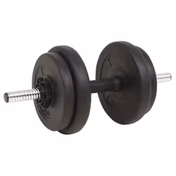 vidaXL Barbell and Dumbbell Set 30kg Free Weight Plate Disc Training Lifting - Additional view 7