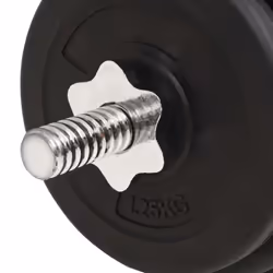 vidaXL Barbell and Dumbbell Set 30kg Free Weight Plate Disc Training Lifting - Additional view 8