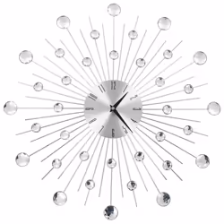 vidaXL Wall Clock with Quartz Movement Modern Design 50cm Home Timer Decor