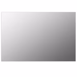 vidaXL Wall Mirror 60x40cm Rectangular Glass Vanity Makeup Dressing Decor - Additional view 4