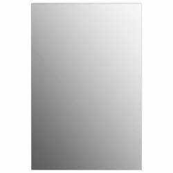 vidaXL Wall Mirror 60x40cm Rectangular Glass Vanity Makeup Dressing Decor - Additional view 5