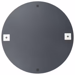 vidaXL Wall Mirror 50cm Round Glass Home Bedroom Vanity Makeup Dressing Decor