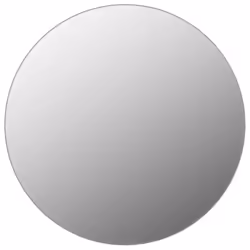 vidaXL Wall Mirror 60cm Round Glass Home Bedroom Vanity Makeup Dressing Decor