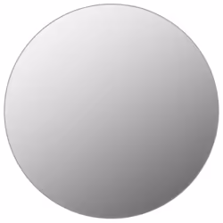 vidaXL Large Round Glass Bathroom Wall Mirror - 70cm