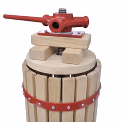 vidaXL Fruit and Wine Press 6L Cider Apple Berry Juice Maker Beer Making Tool