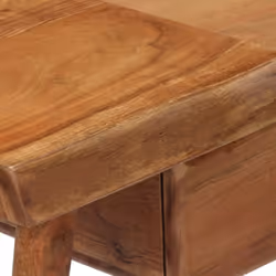 vidaXL Solid Acacia Wood Bedside Table 45x32x55cm Bedroom Nightstand Cabinet - Additional view 6