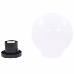 vidaXL 2x LED Bowl Lamps Spherical 20cm PMMA Outdoor Garden Lighting Decor - Additional view 4