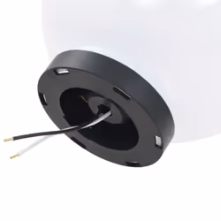 vidaXL 2x LED Bowl Lamps Spherical 20cm PMMA Outdoor Garden Lighting Decor - Additional view 5