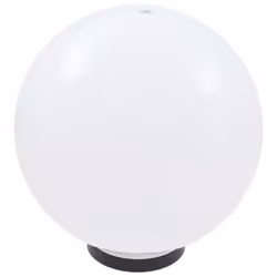 vidaXL 2x LED Bowl Lamps Spherical 30cm PMMA Outdoor Garden Lighting Fixture
