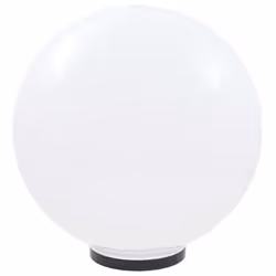 vidaXL LED Bowl Lamp Spherical 50cm PMMA Outdoor Garden Yard Lighting Fixture