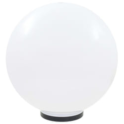 vidaXL LED Bowl Lamp Spherical 50cm PMMA Outdoor Garden Yard Lighting Fixture