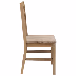 vidaXL 2x Solid Wood Acacia Dining Chairs Home Kitchen Dinner Furniture Seat - Additional view 10