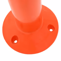 vidaXL 5x Traffic Control Bollards Plastic 75cm Road Parking Barrier Posts - Additional view 4