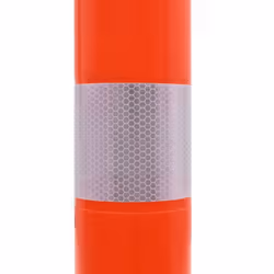 vidaXL 5x Traffic Control Bollards Plastic 75cm Road Parking Barrier Posts - Additional view 5