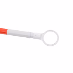 vidaXL 2x Retractable Traffic Cone Bars Plastic 116-197 cm Signs Retractable - Additional view 4