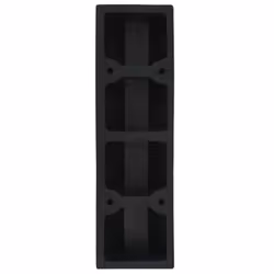 vidaXL 2x Parking Blocks Rubber 49x15x9cm with 8 Fixing Screws Car Park Curb