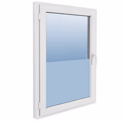 vidaXL Pure Frosted Privacy Window Film Window Treatment Milk Glass Adhesive - Additional view 6