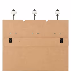 vidaXL Wall-mounted Coat Rack with 6 Hooks 120x40cm HOME IS Hanger Holder - Additional view 6