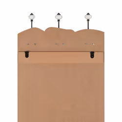 vidaXL Wall-mounted Coat Rack with 6 Hooks 120x40cm MEN LADIES Hanger Holder - Additional view 5