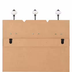 vidaXL Wall-mounted Coat Rack with 6 Hooks 120x40cm HAPPY LOVE Hanger Holder - Additional view 5