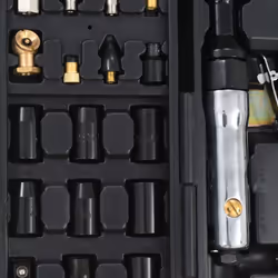 vidaXL 70 Piece Air Tool Kit Set Impact Ratchet Wrench Hammer Socket Adapter