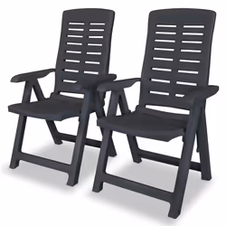 VidaXL 43897, Terrace, Plastic, Anthracite, 600 mm, 610 mm, 1080 mm