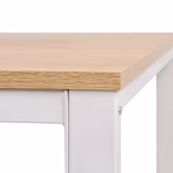 vidaXL Writing Desk Oak and White Home Office Computer Study Table Furniture - Additional view 5