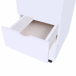 vidaXL Drawer Unit White Home Storage Cabinet Organiser Nightstand Furniture - Additional view 4