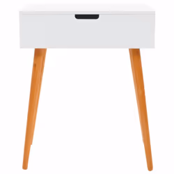 vidaXL Dressing Table with Mirror MDF 60x40x75cm Makeup Vanity Desk Furniture
