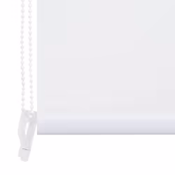 vidaXL Shower Curtain Roller Blind 160x240cm White Bathroom Accessory Divider - Additional view 2