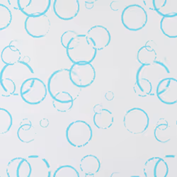 vidaXL Shower Curtain Roller Blind 120x240cm Bubble Bathroom Divider Panel - Additional view 4