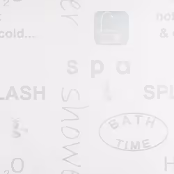 vidaXL Shower Curtain Roller Blind 120x240cm Splash Bathroom Divider Panel - Additional view 4
