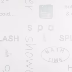 vidaXL Shower Curtain Roller Blind 140x240cm Splash Bathroom Divider Panel - Additional view 4