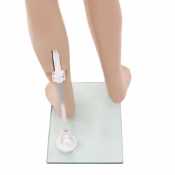 vidaXL Full Body Child Mannequin with Glass Base Beige 140cm Display Dummy - Additional view 4