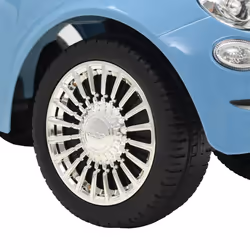 vidaXL Ride-on Car Fiat 500 Children Toy Car Kids Riding Toy Training Vehicle - blue - Additional view 6