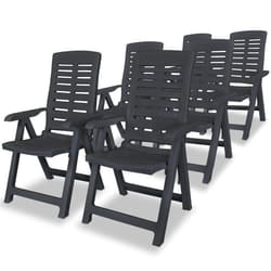 VidaXL 275072 outdoor chair Terrace Plastic Anthracite