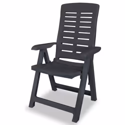 VidaXL 275072 outdoor chair Terrace Plastic Anthracite