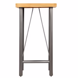 vidaXL Solid Reclaimed Teak Bar Set 3 Piece Kitchen Furniture Table Chairs