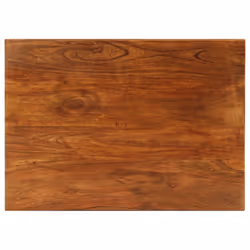 vidaXL Solid Wood Acacia Nesting Table Set 3 Pieces 50x35x50 cm Brown Table - Additional view 4
